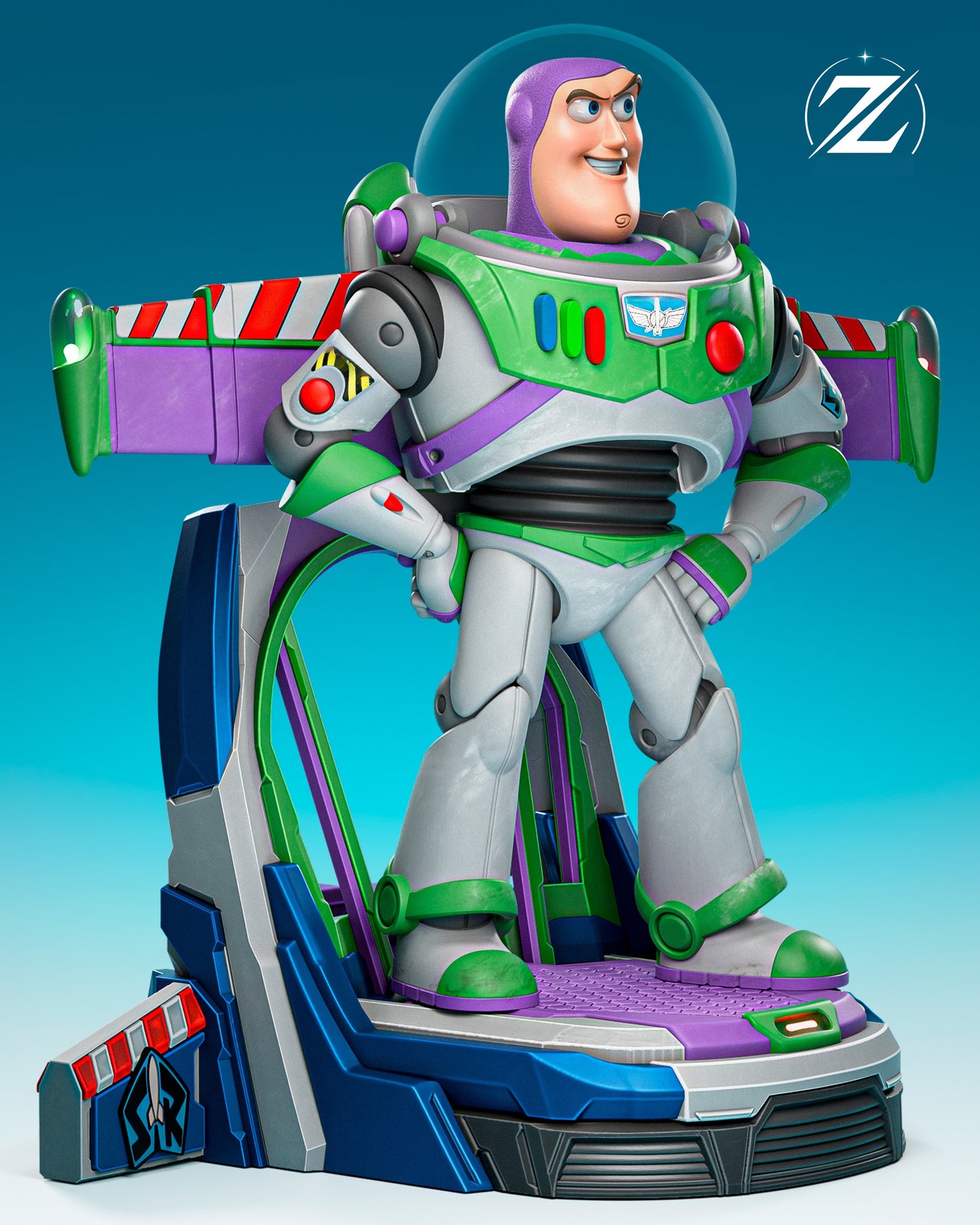 1430 Buzz Lightyear - STL 3D Print Files