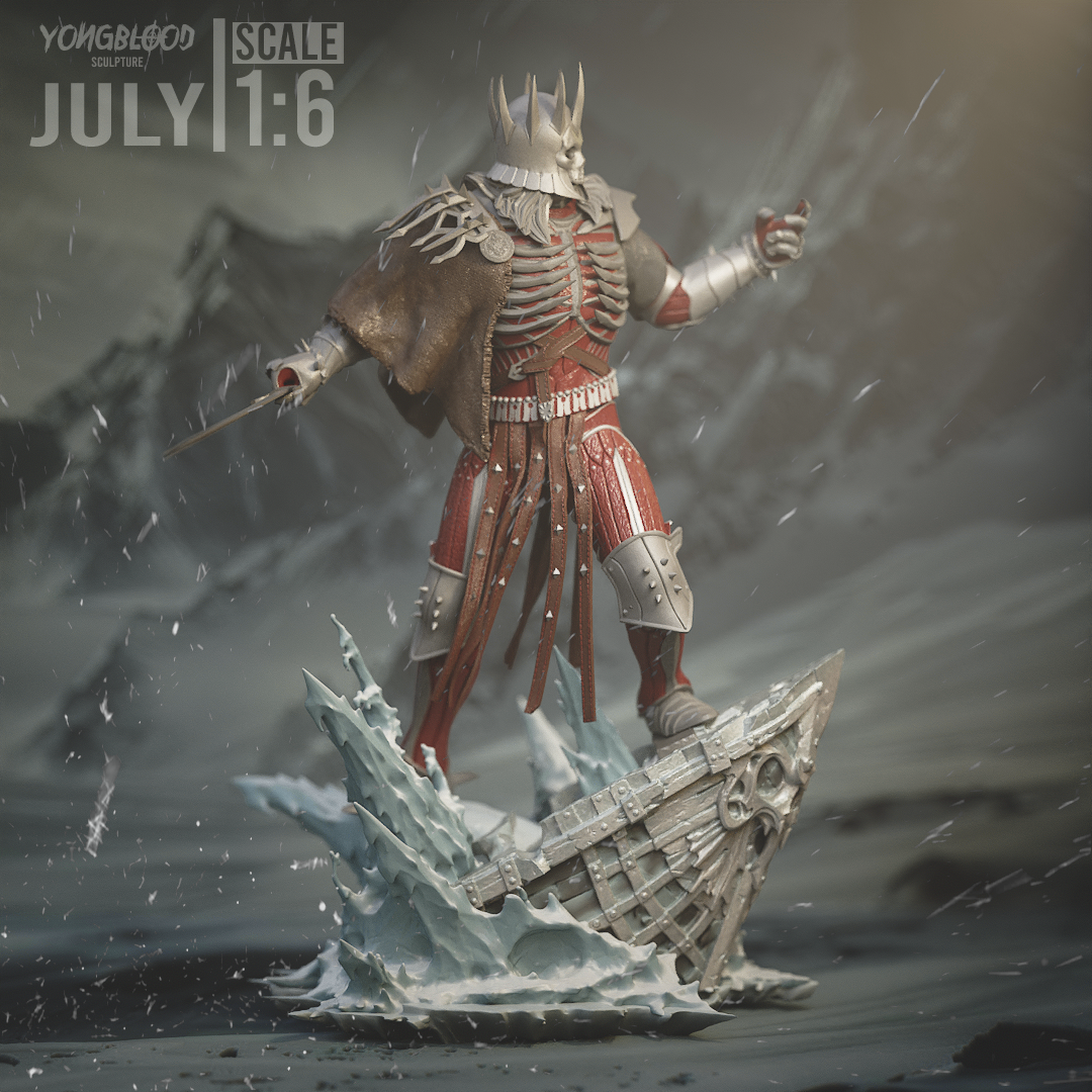 1688 Eredin_The Witcher 3 Wild Hunt - STL 3D Print Files