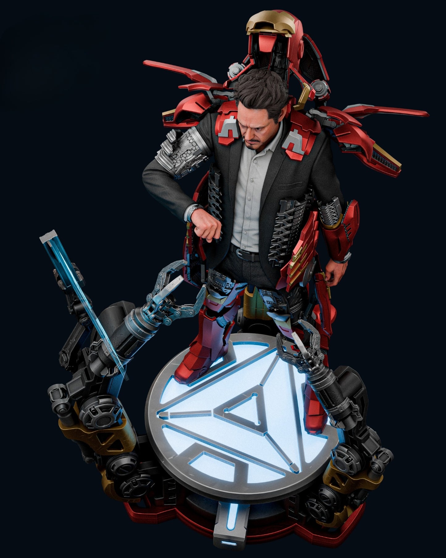 1143 Tony Stark - STL 3D Print Files