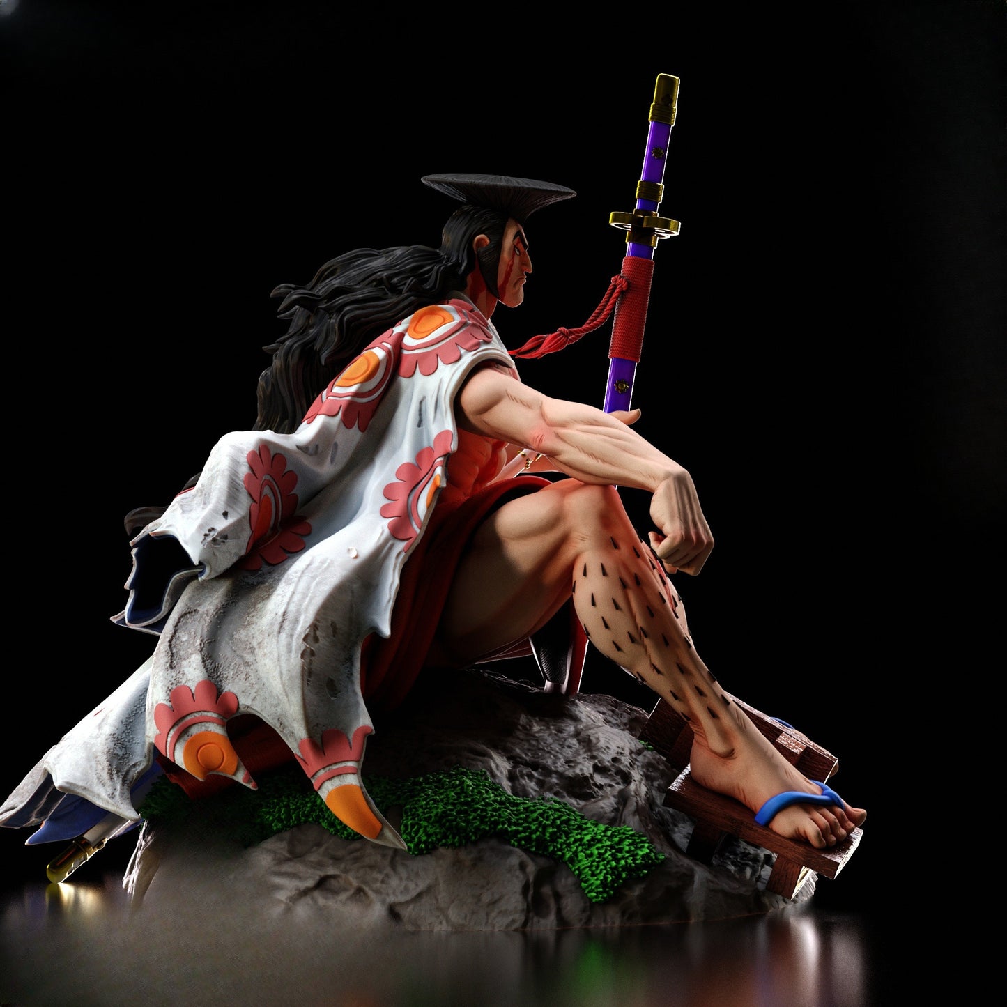0837 Kozuki Oden_One Piece - STL 3D Print Files