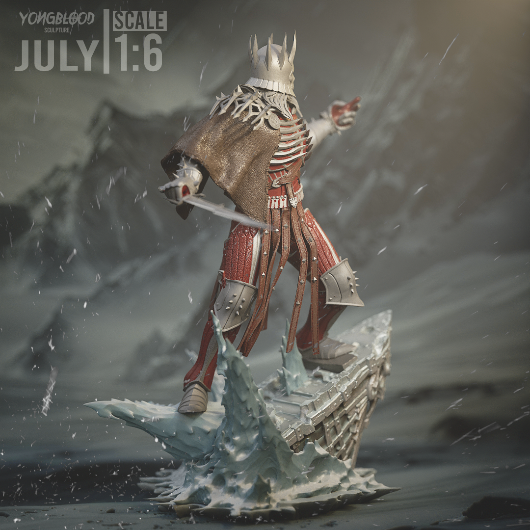1688 Eredin_The Witcher 3 Wild Hunt - STL 3D Print Files