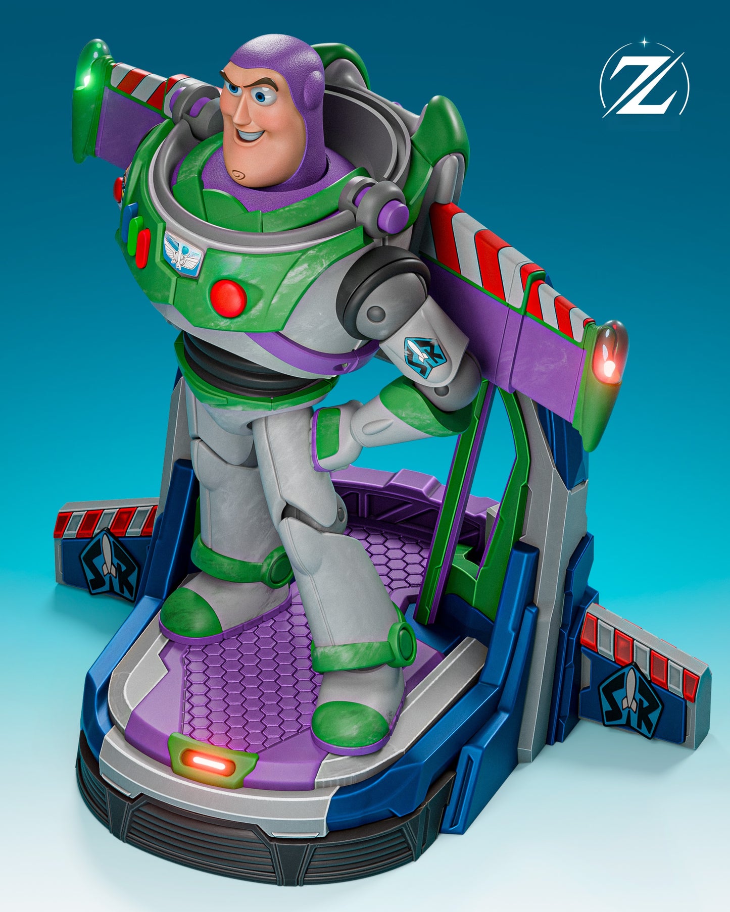 1430 Buzz Lightyear - STL 3D Print Files
