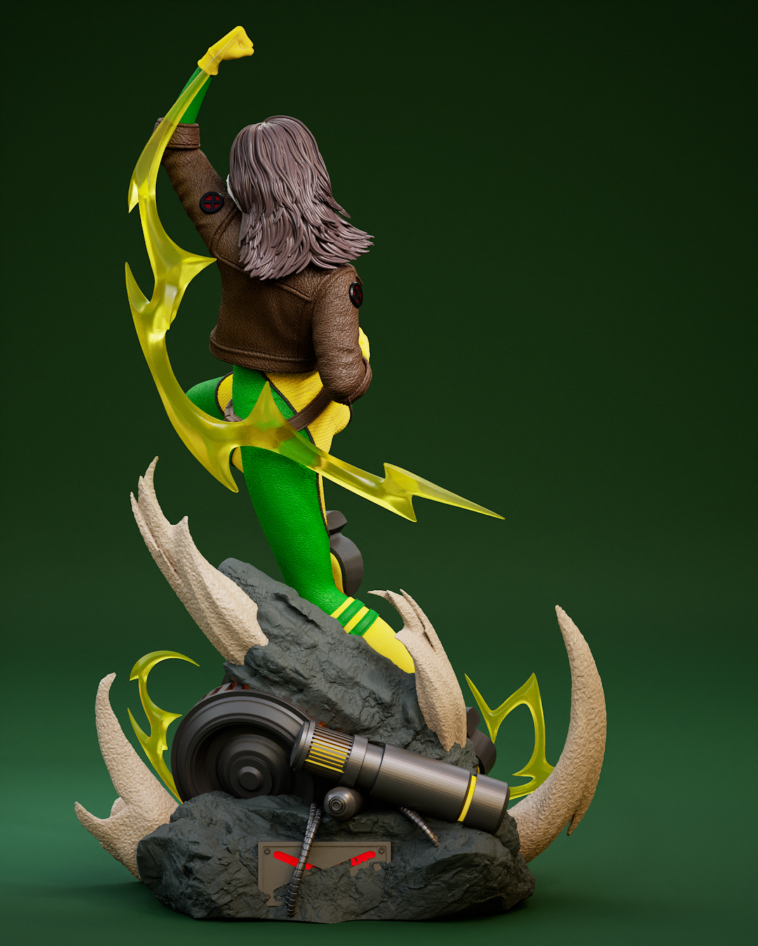 0883 Rogue X-Men - STL 3D Print Files