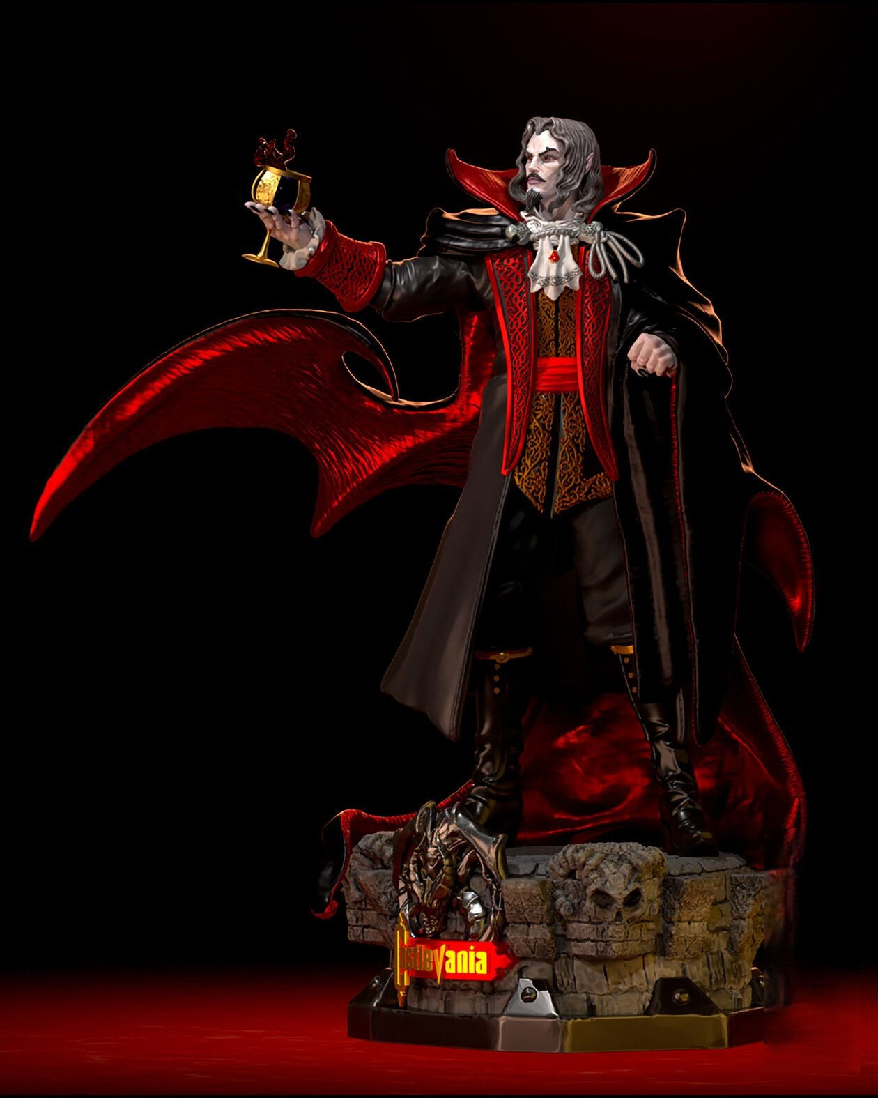 0630 Dracula - Castlevania - STL 3D Print Files