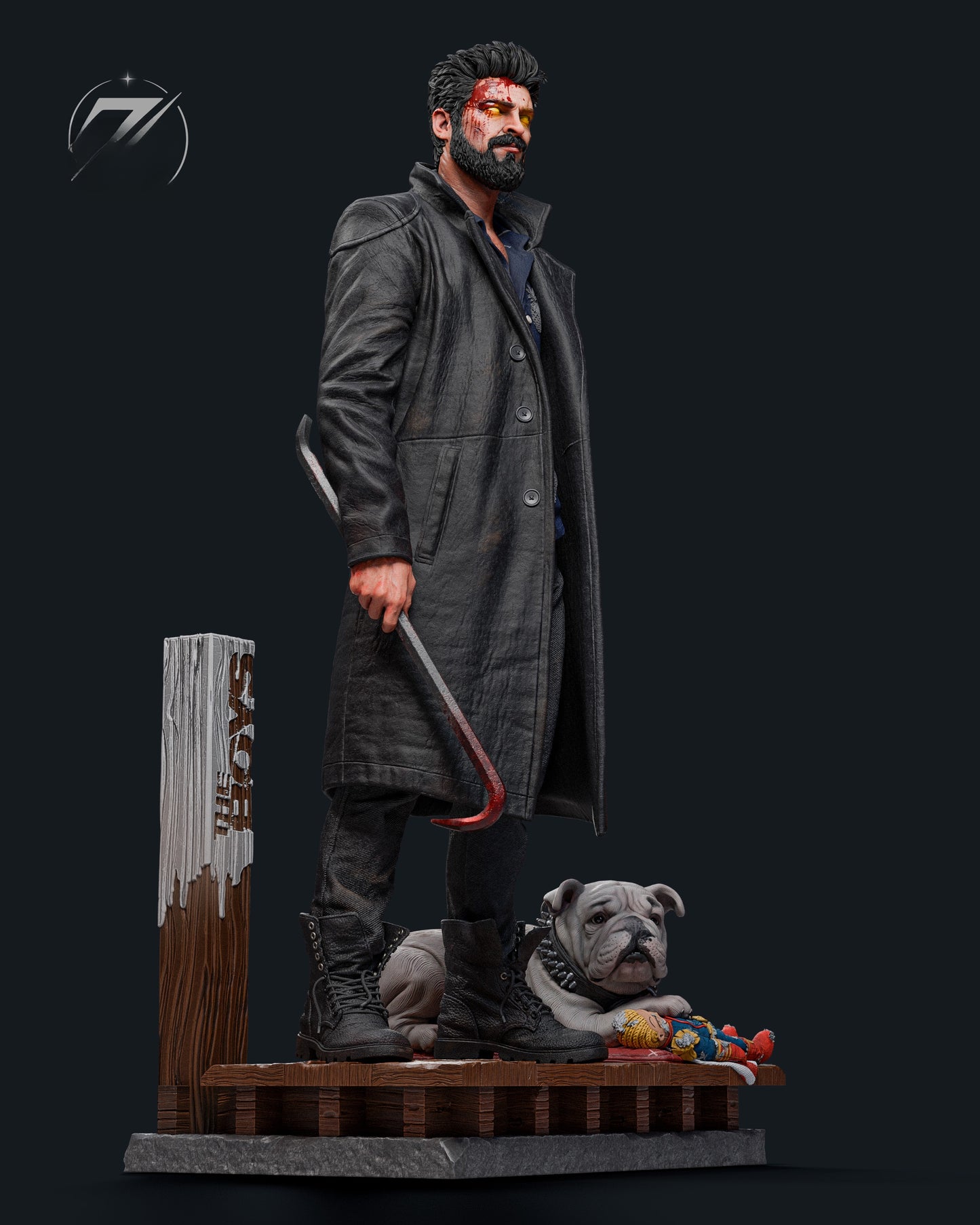 1428 Billy Butcher_The Boys - STL 3D Print Files