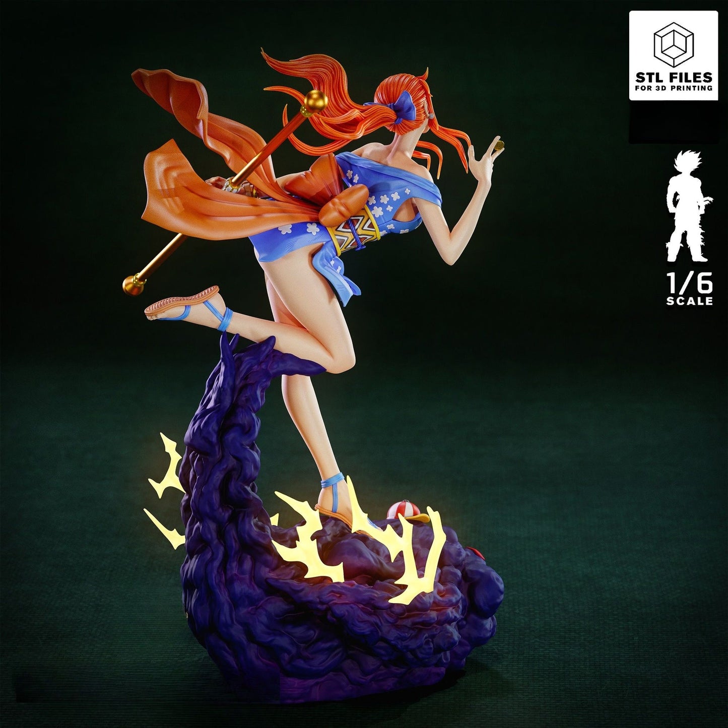 0904 Nami - One Piece (4137) - STL 3D Print Files