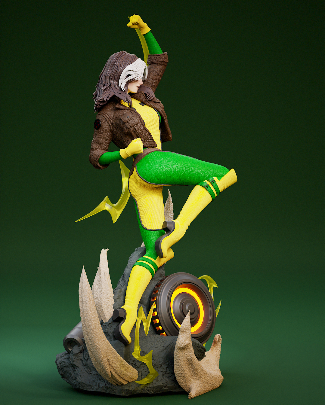 0883 Rogue X-Men - STL 3D Print Files
