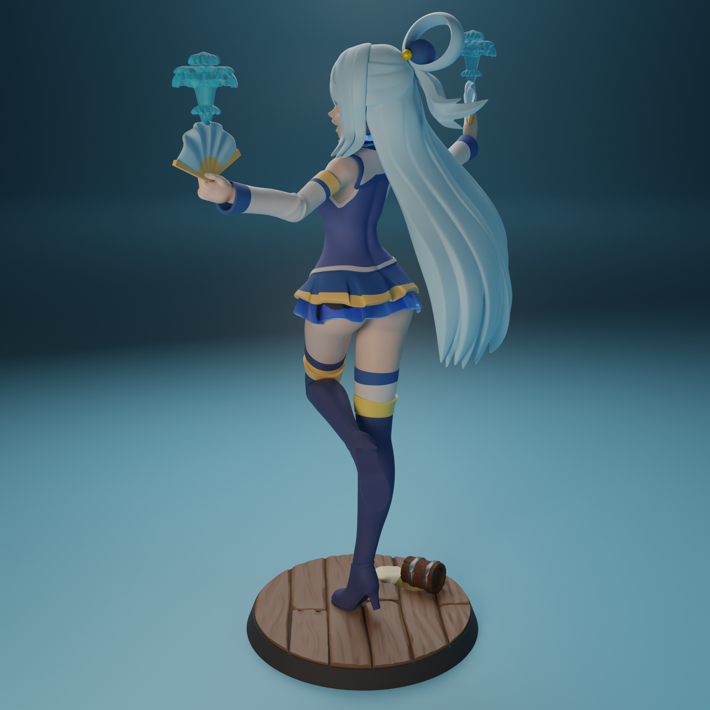 0276 Aqua_from_Konosuba - STL 3D Print Files