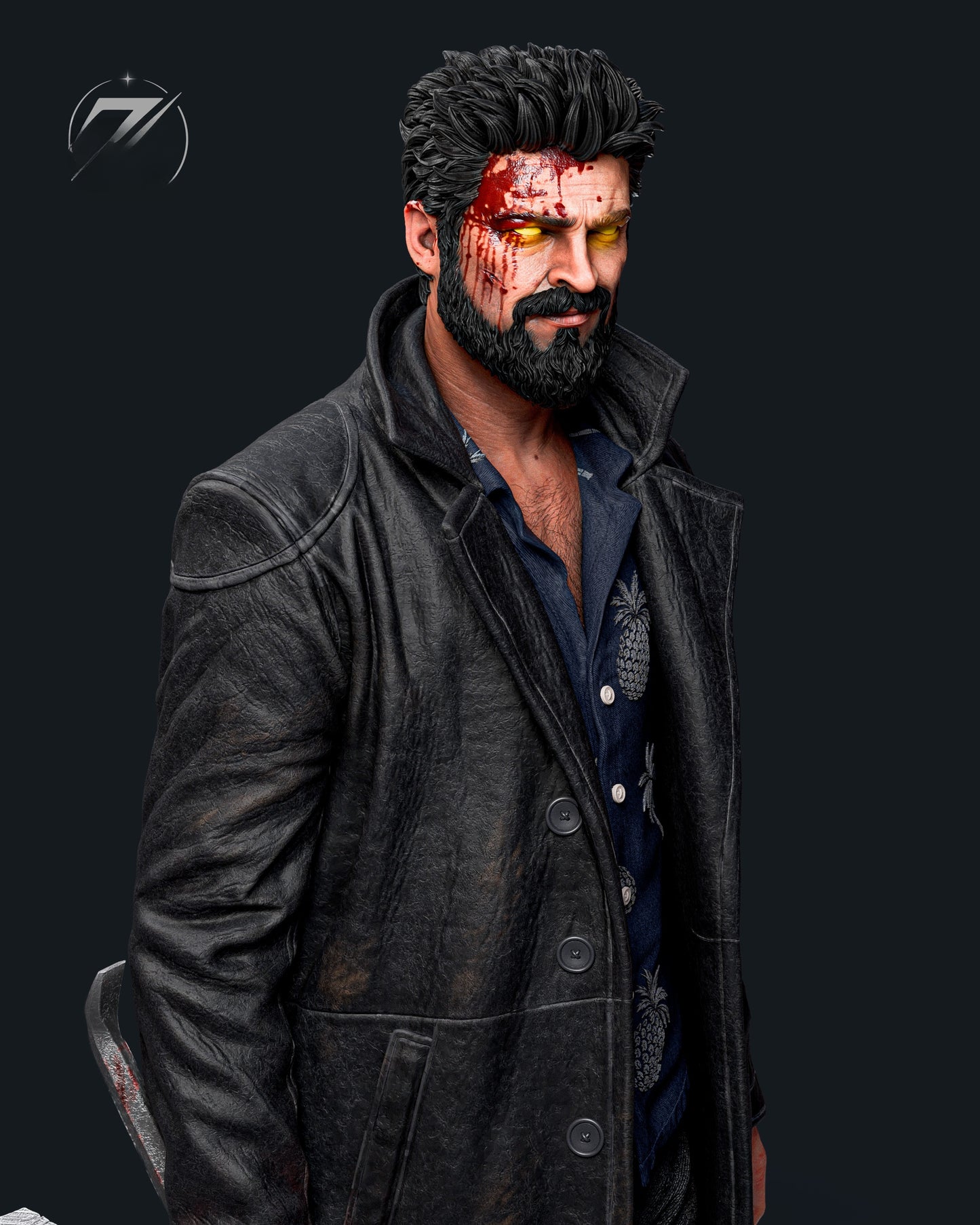 1428 Billy Butcher_The Boys - STL 3D Print Files
