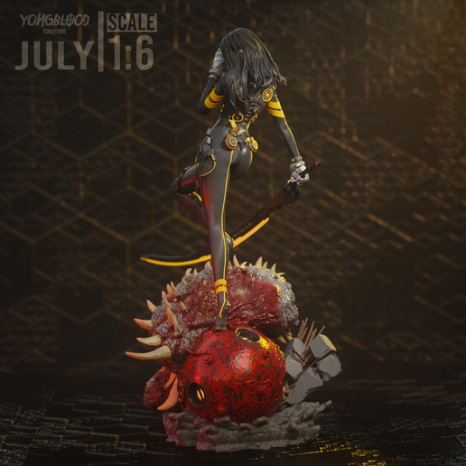 1967 Tachy_Stellar Blade - STL 3D Print Files