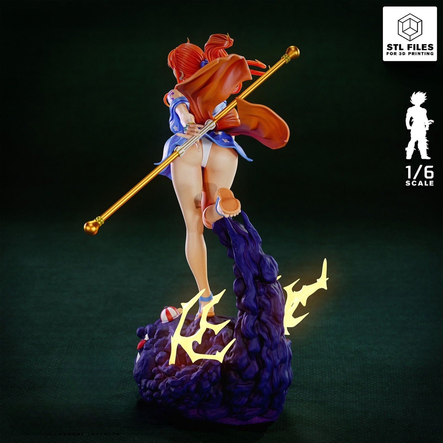 0904 Nami - One Piece (4137) - STL 3D Print Files