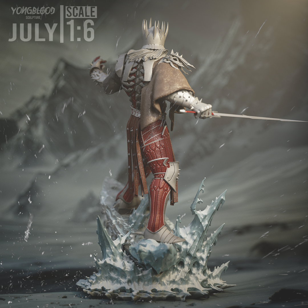1688 Eredin_The Witcher 3 Wild Hunt - STL 3D Print Files