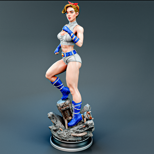 2041 Power Girl_DC Bombshells NSFW - STL 3D Print Files