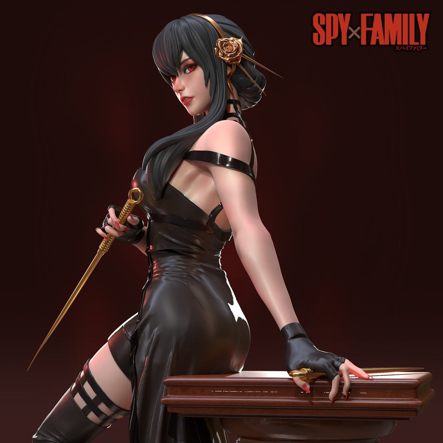 0125 Yor Forger - Spy x Family (1509) - STL 3D Print Files