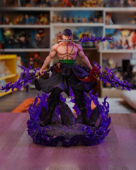 0207 Zoro_One Piece - STL 3D Print Files