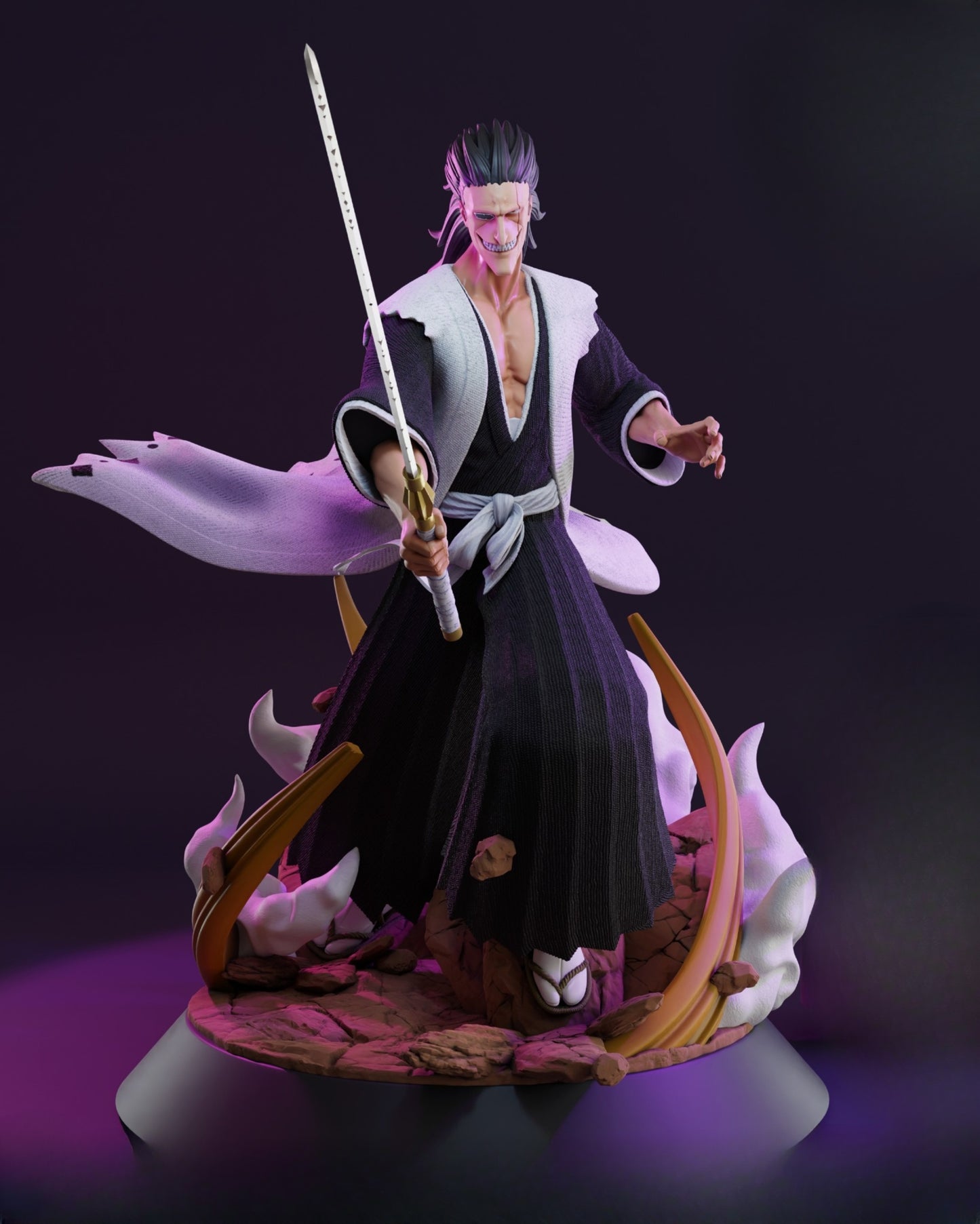 1239 Zaraki Kenpachi_Bleach - STL 3D Print File