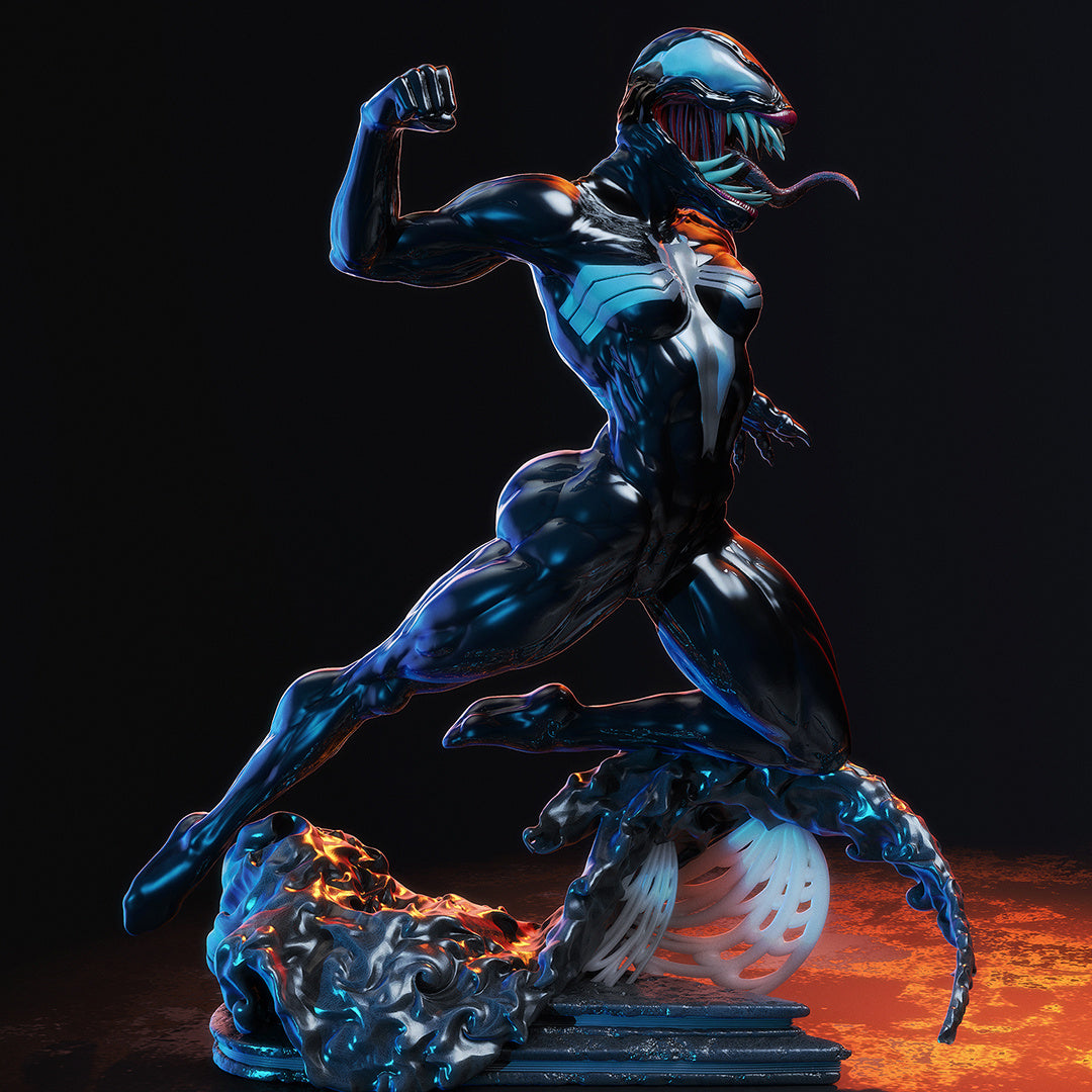 1291 She Venom_Marvel Comics - STL 3D Print File