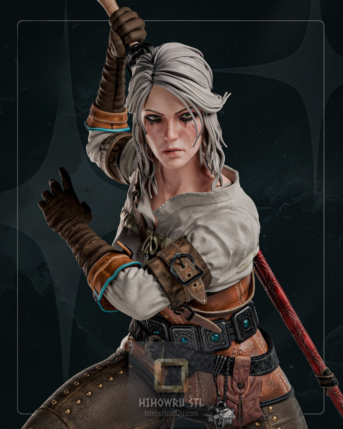 2091 CIRI_The Witcher IV (5312) - STL 3D Print Files