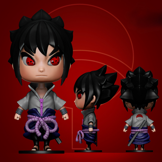 0088 Sasuke Chibi - STL 3D Print Files