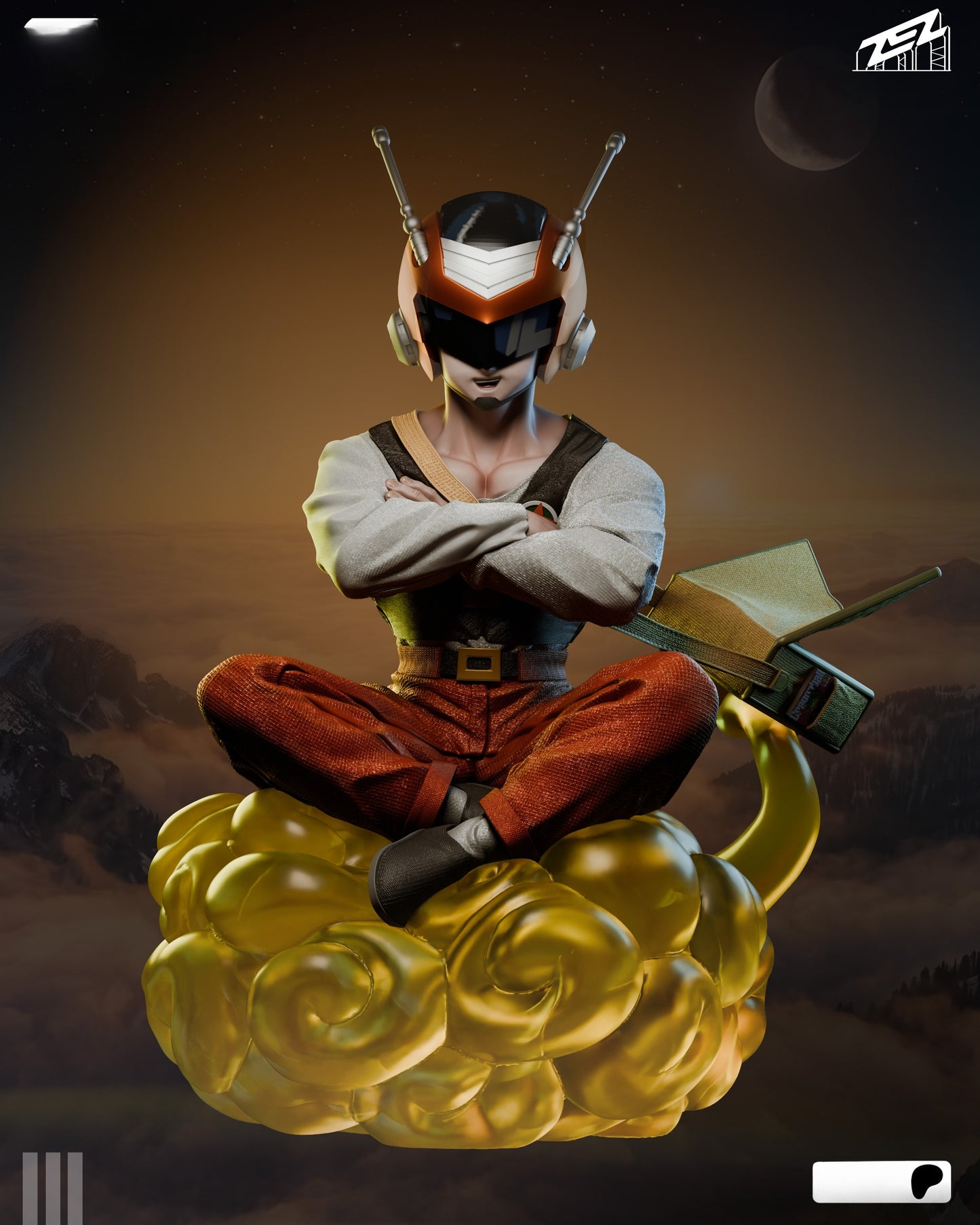 1639 Gohan_Dragon Ball Z - STL 3D Print Files