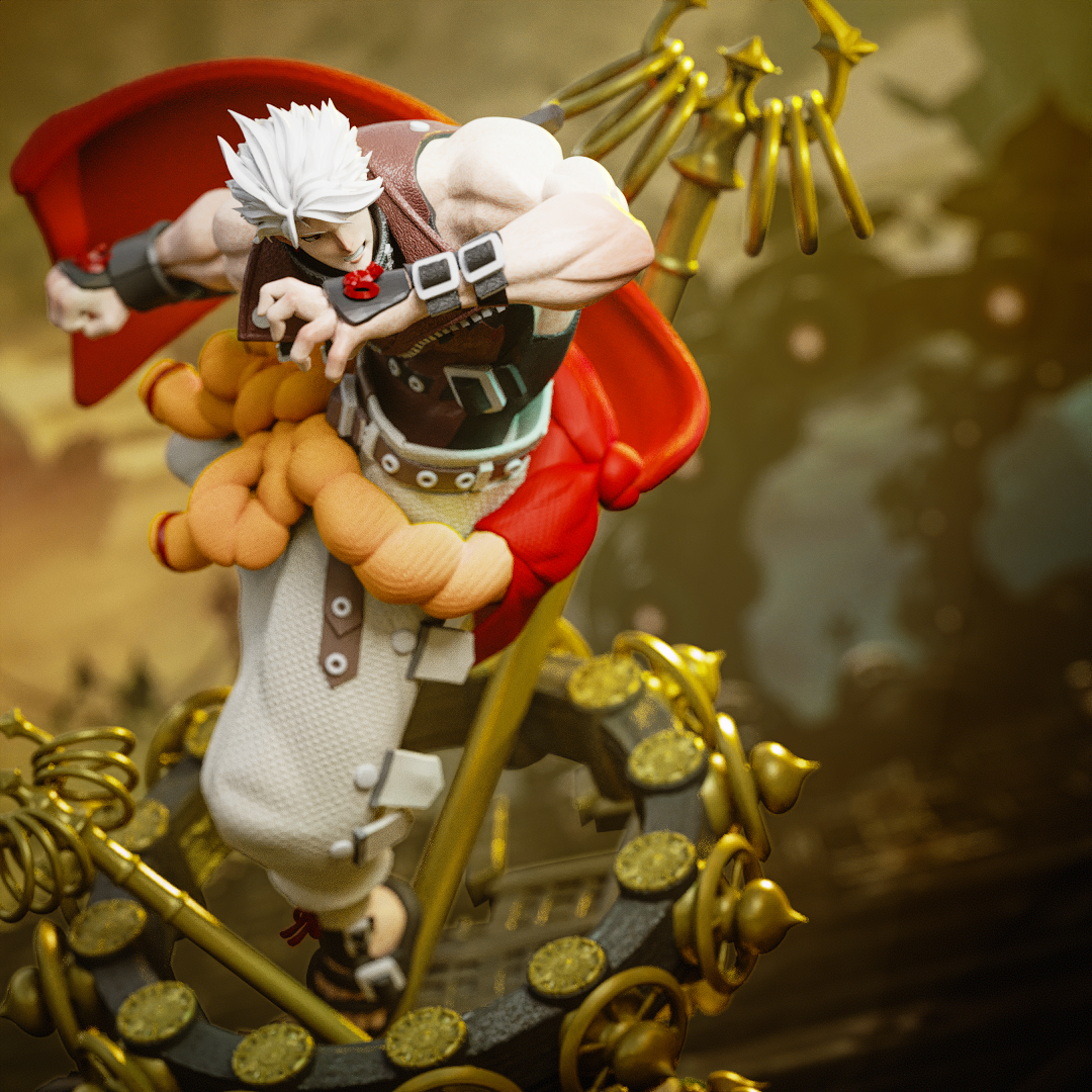 1045 Chipp Zanuff_Guilty Gear - STL 3D Print Files