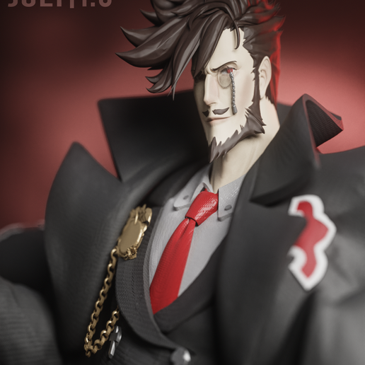 2044 Slayer_Guilty Gear - STL 3D Print Files