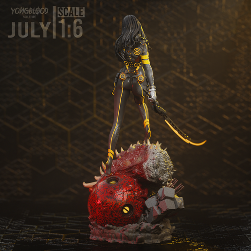 1967 Tachy_Stellar Blade - STL 3D Print Files