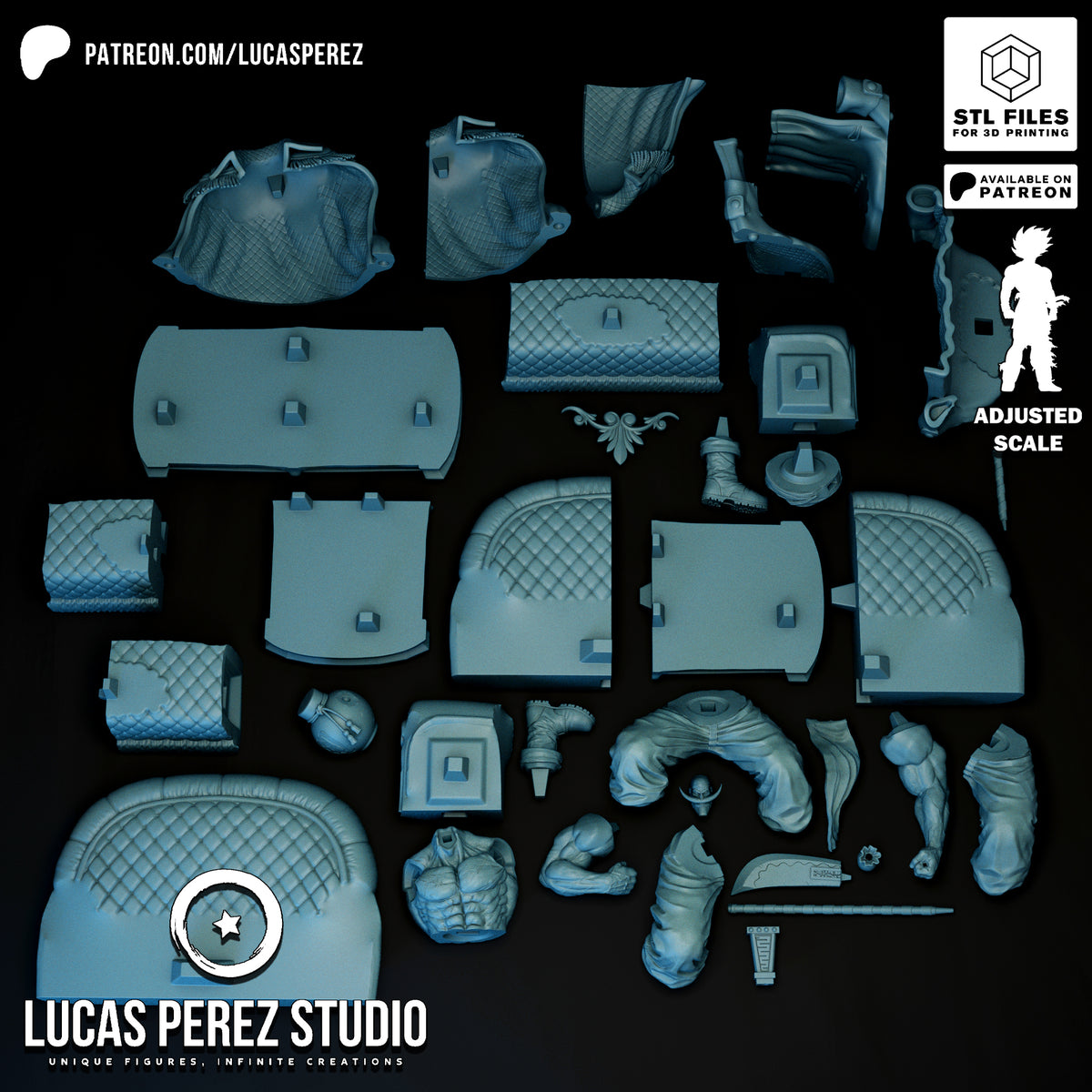 2171 Edward Newgate_One Piece - STL 3D Print Files