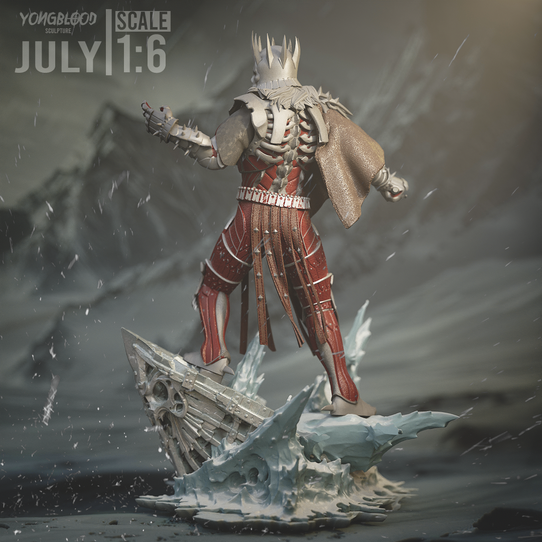 1688 Eredin_The Witcher 3 Wild Hunt - STL 3D Print Files