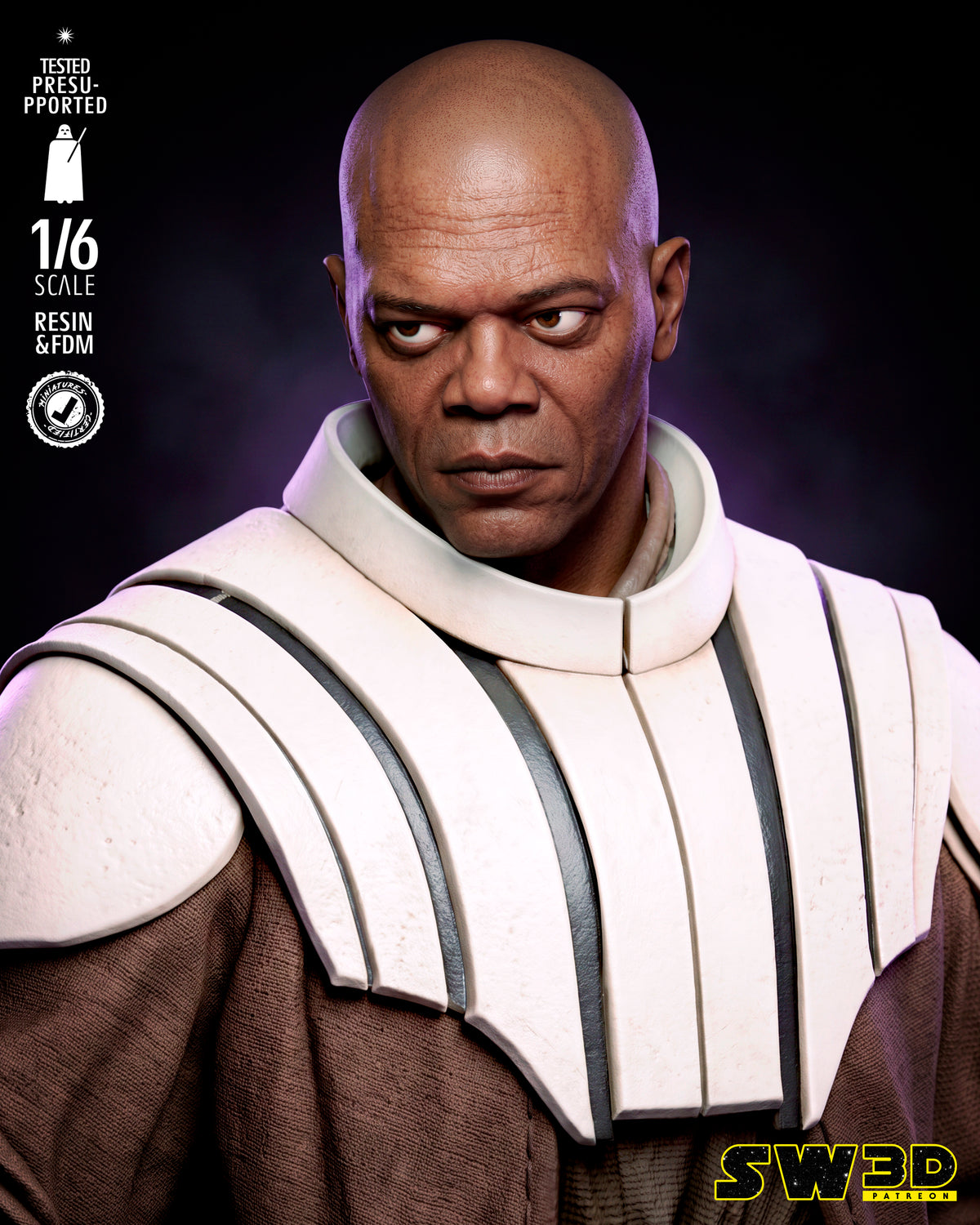 2125 Mace Windu_Star Wars - STL 3D Print Files