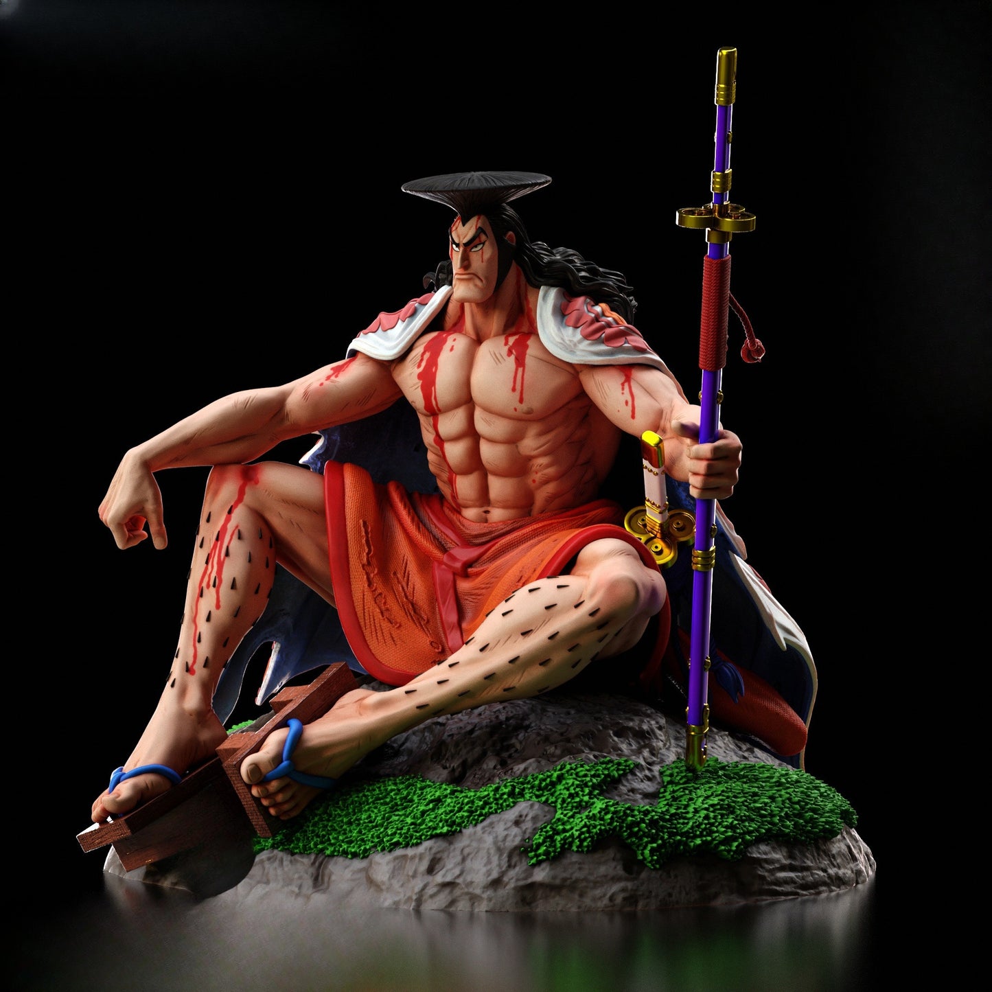 0837 Kozuki Oden_One Piece - STL 3D Print Files
