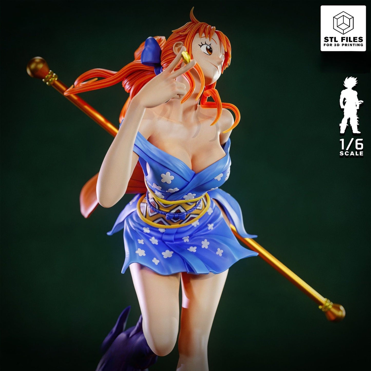 0904 Nami - One Piece (4137) - STL 3D Print Files