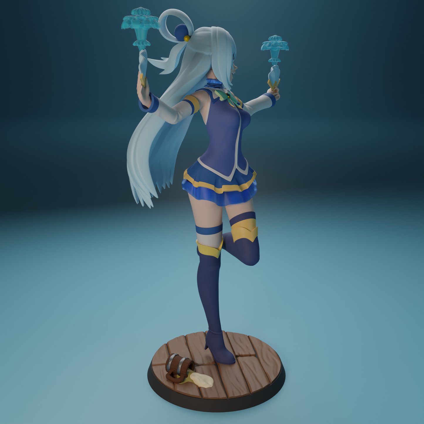 0276 Aqua_from_Konosuba - STL 3D Print Files