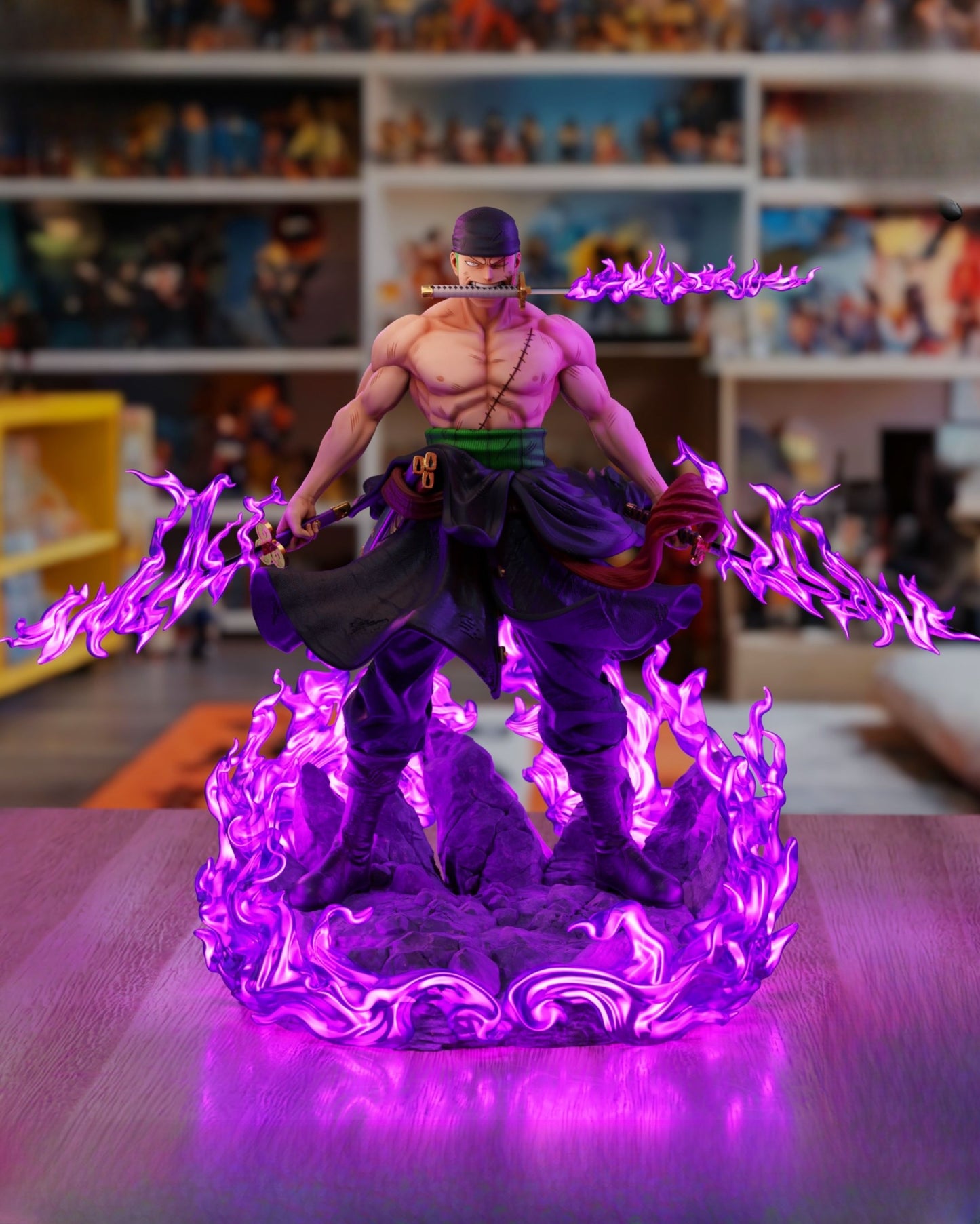0207 Zoro_One Piece - STL 3D Print Files