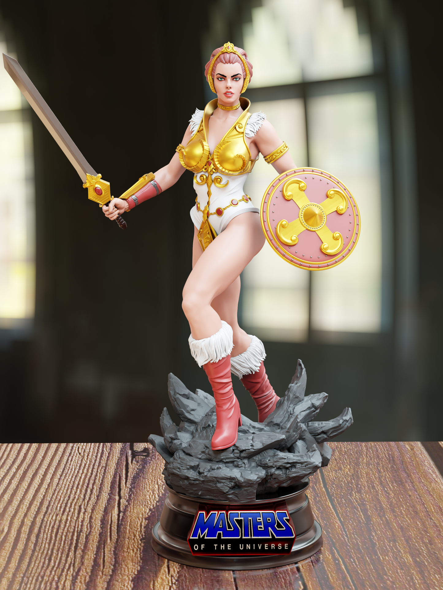 0945 Teela - Masters of the Universe (2218) - STL 3D Print Files