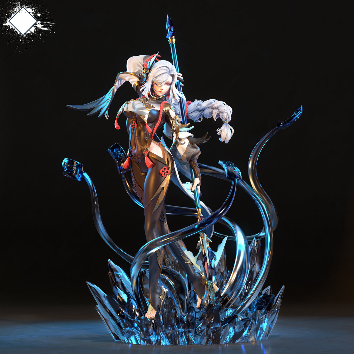 1787 Shenhe_Genshin Impact - STL 3D Print Files