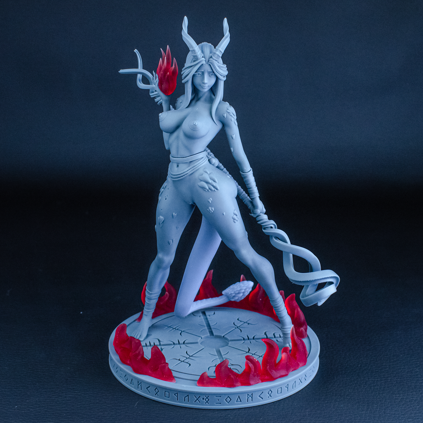 0214 Dragonborn fire priest - STL 3D Print Files