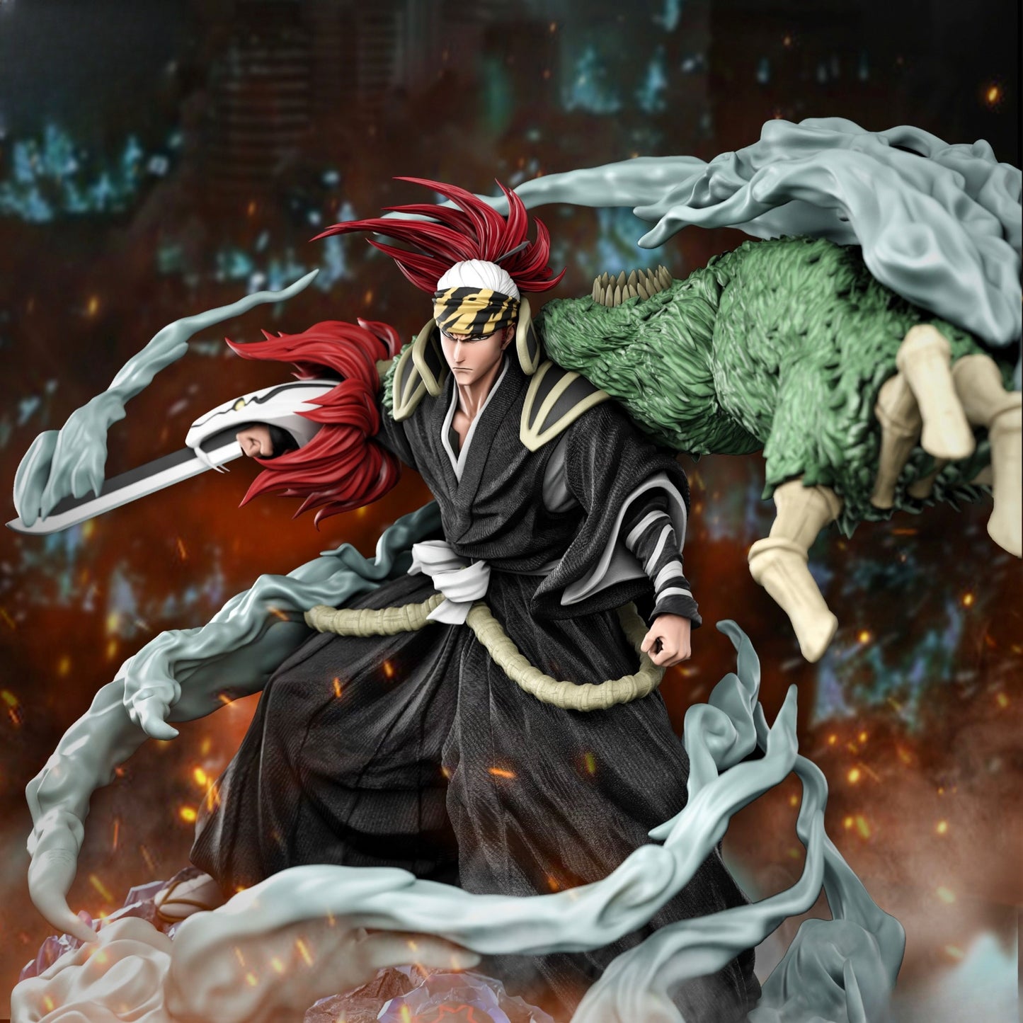 0398 Renji Abarai - STL 3D Print Files