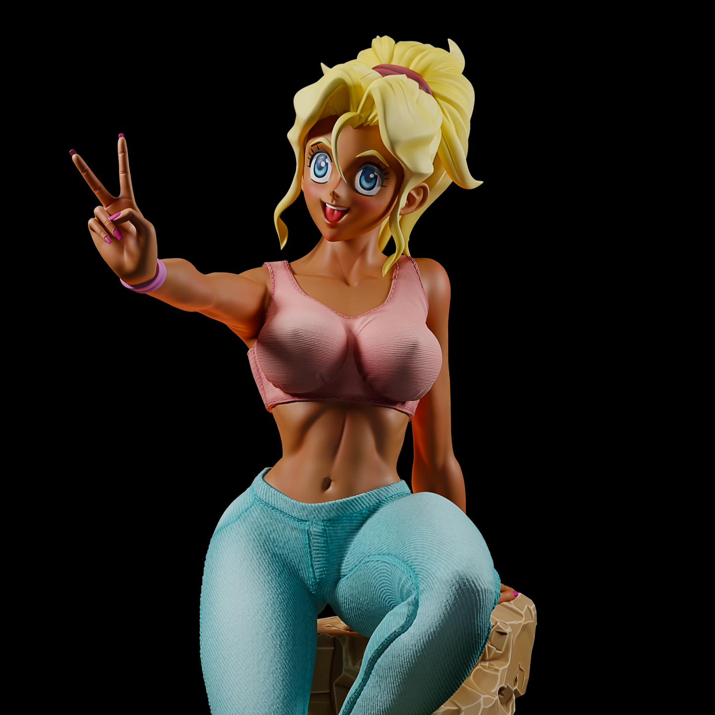 0539 Mihoshi Kuramitsu NSFW - Tenchi Muyo (3052) - STL 3D Print Files