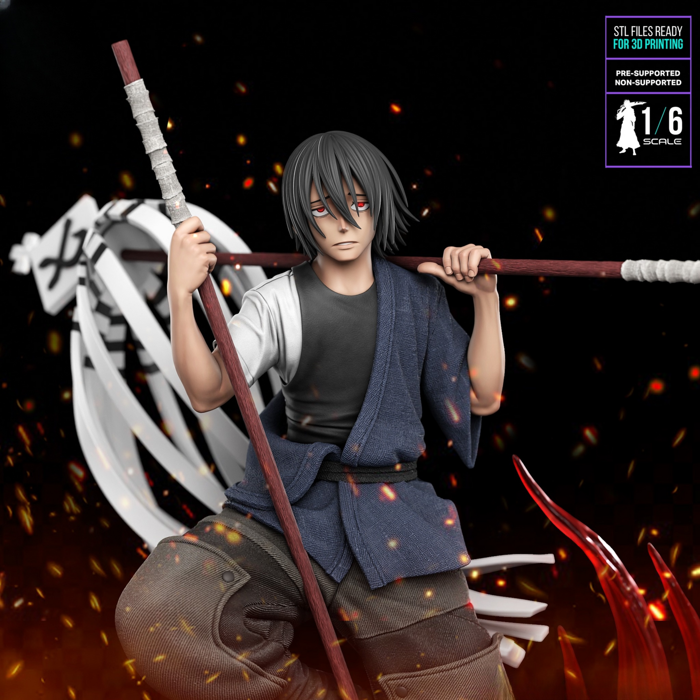 0600 Benimaru Shinmon - STL 3D Print Files