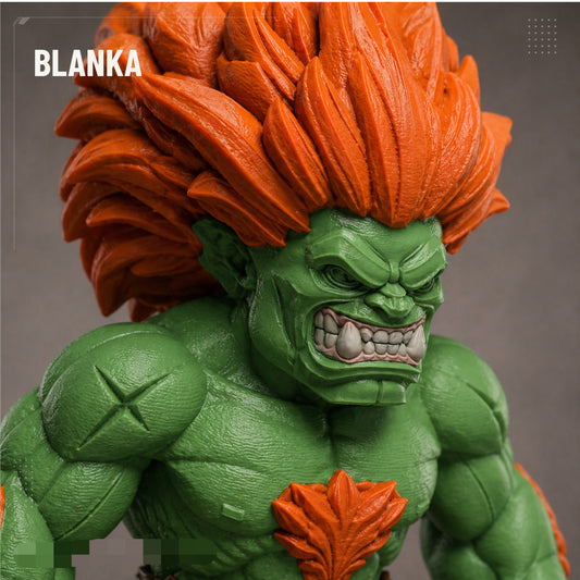 1534 BLANKA_Street Fighter - STL 3D Print Files