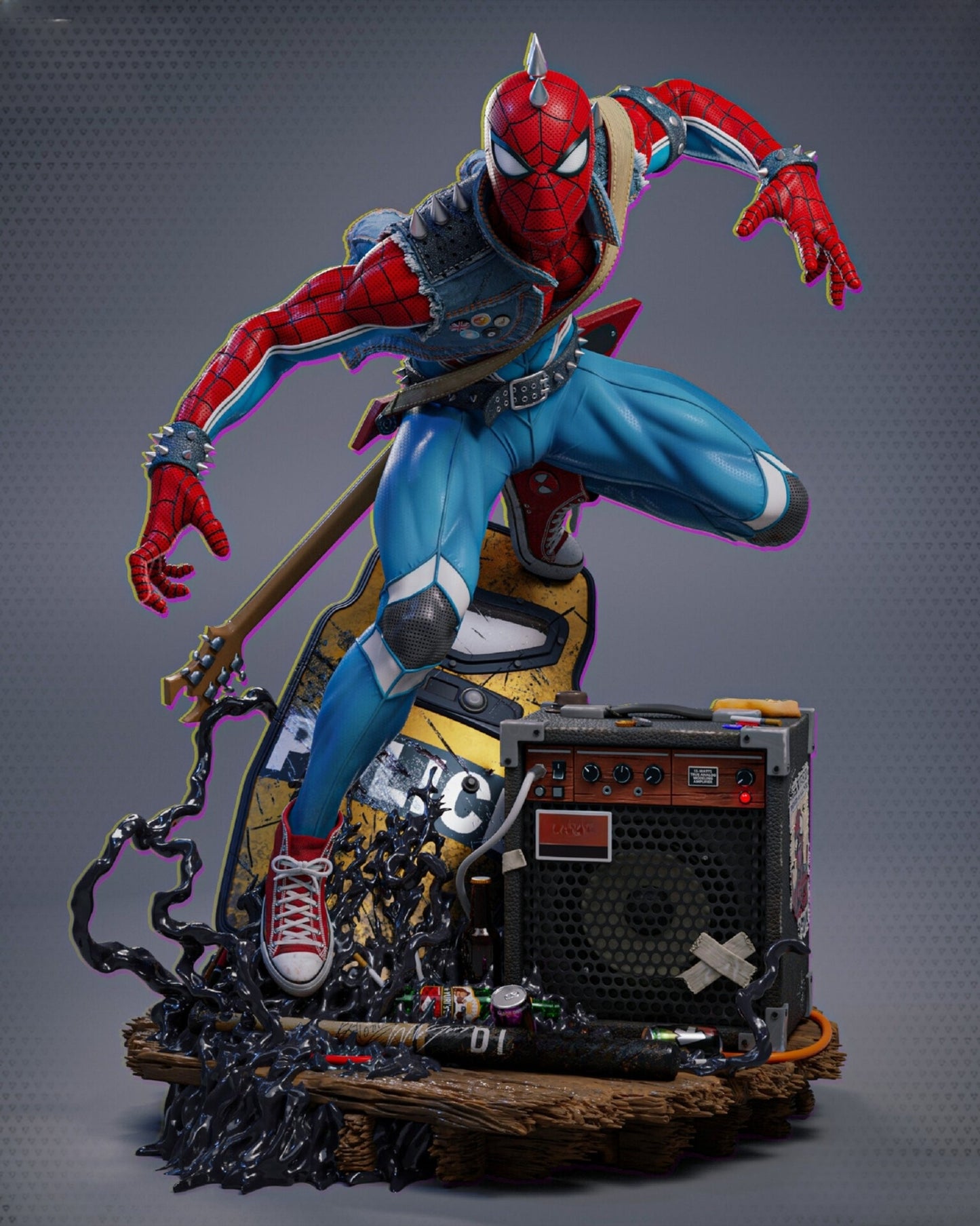 1308 SpiderPunk - STL 3D Print Files