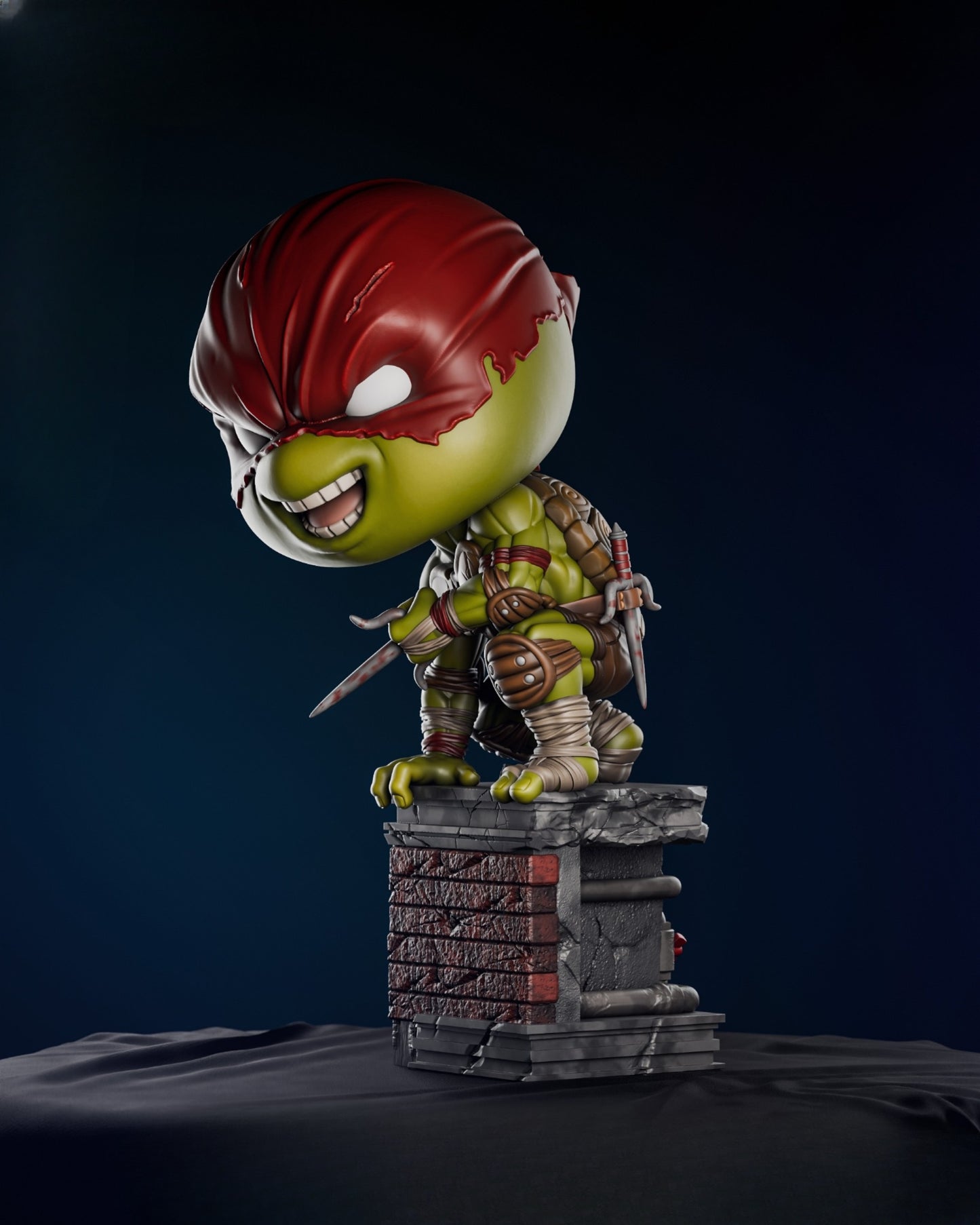 1073 Raphael_Chibi - STL 3D Print Files