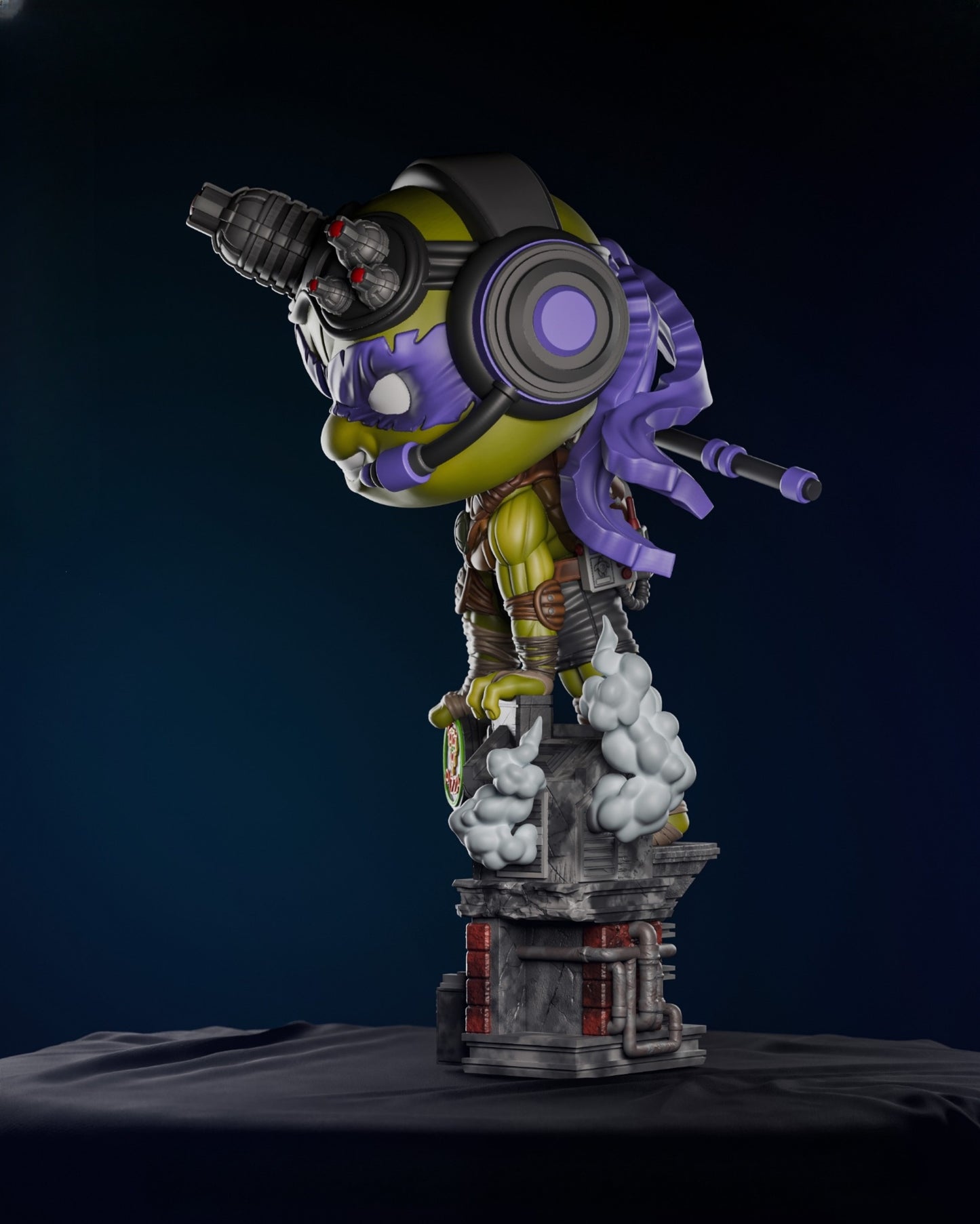 1074 Donatello Chibi - STL 3D Print Files