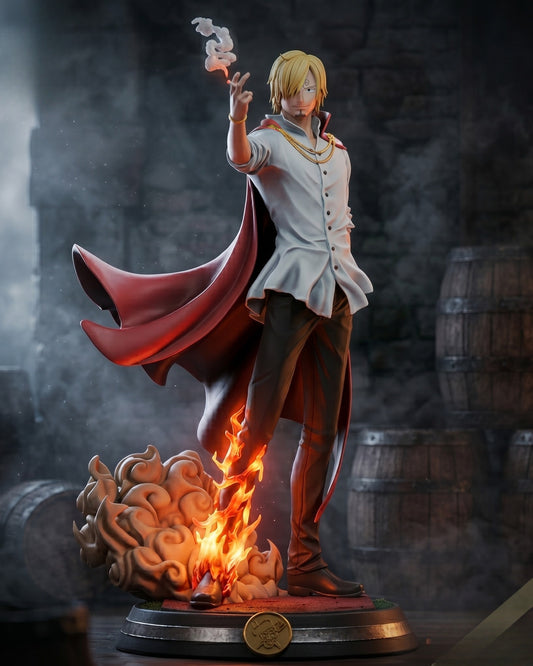 1230 Sanji_One Piece - STL 3D Print File
