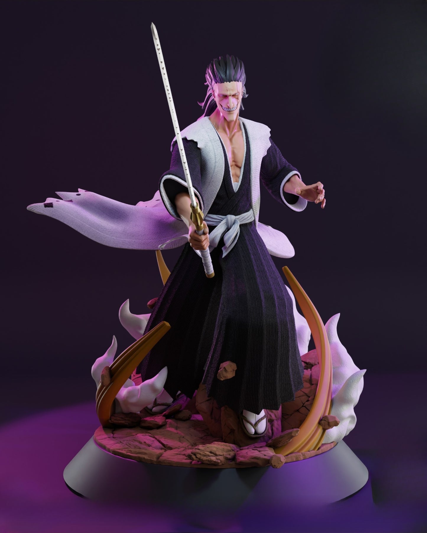 1239 Zaraki Kenpachi_Bleach - STL 3D Print File
