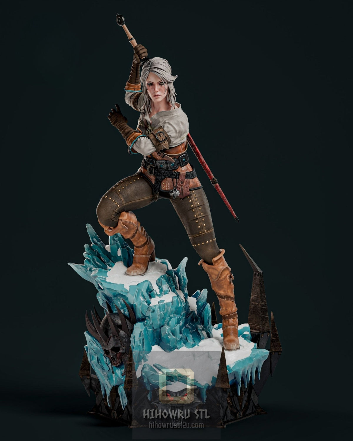 2091 CIRI_The Witcher IV (5312) - STL 3D Print Files