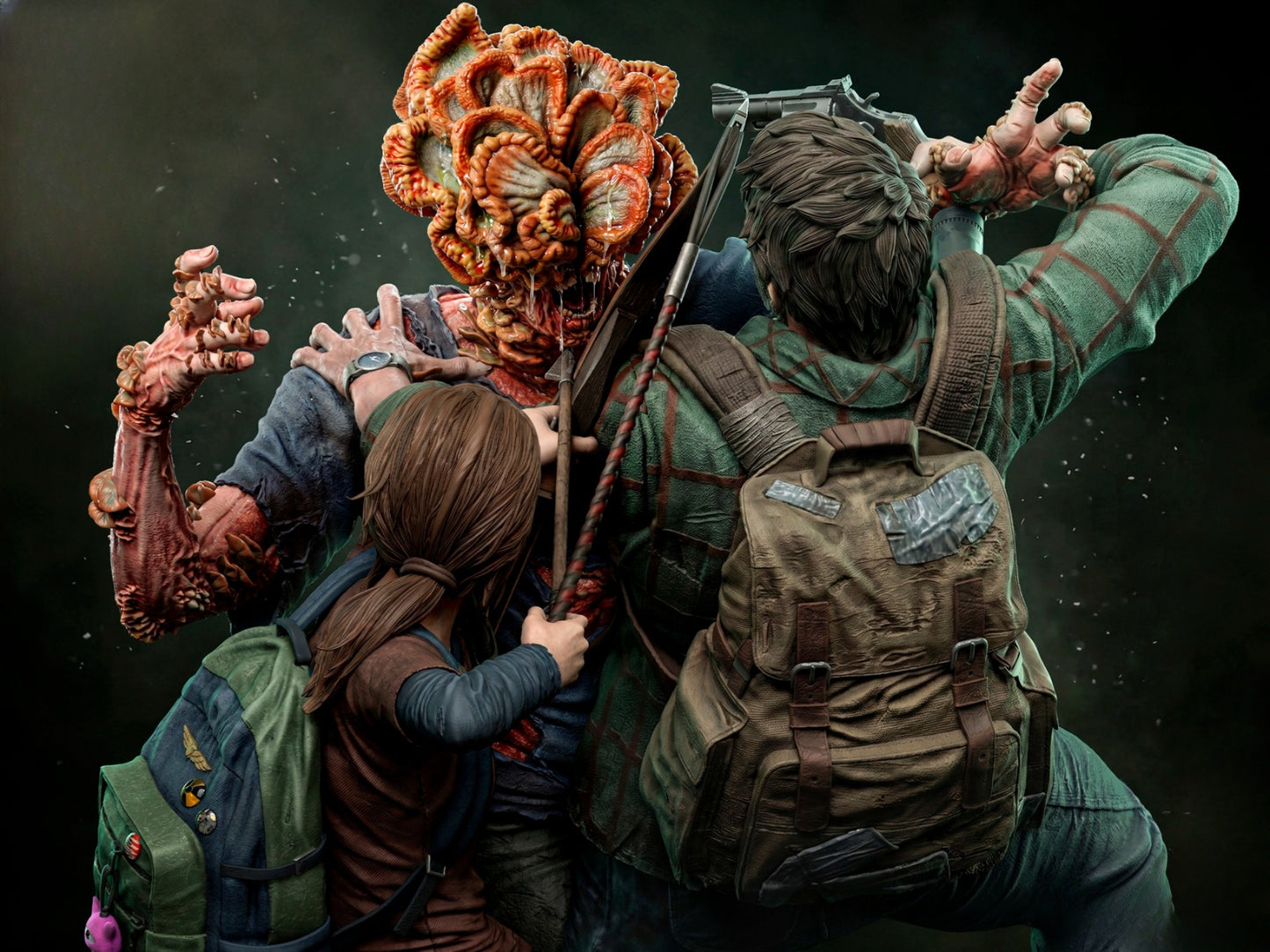 1362 Diorama The Last of Us - STL 3D Print Files