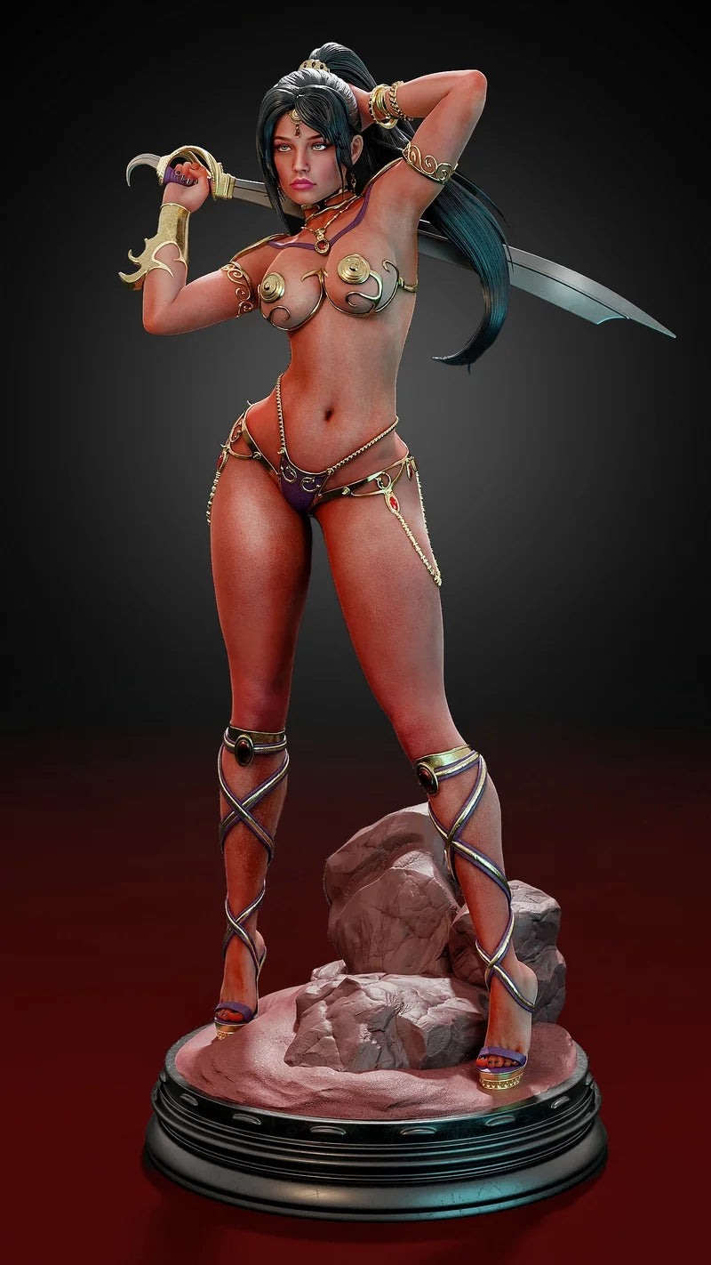 1446 Dejah Thoris_John Carter - STL 3D Print Files
