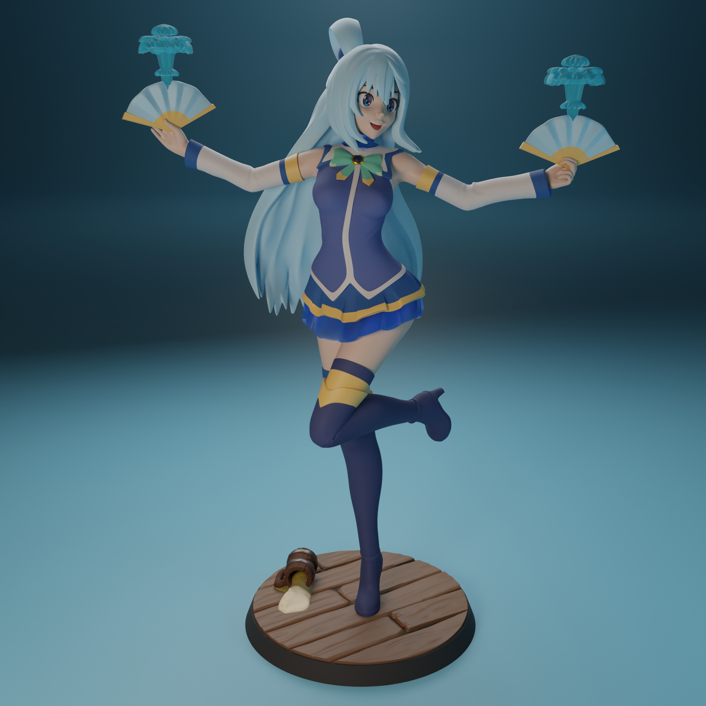 0276 Aqua_from_Konosuba - STL 3D Print Files